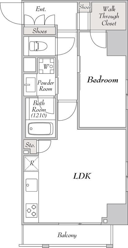 ミリアレジデンス駒込 404
