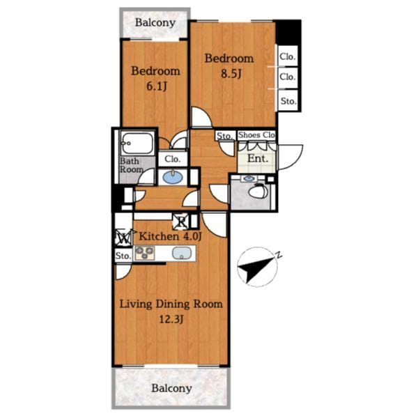 ファミールコート白金タワーズ 3F