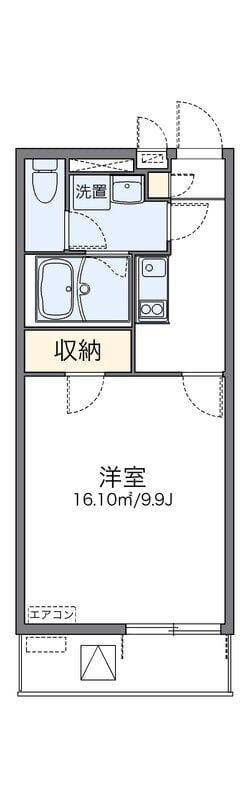 レオネクストラピス オリゾン 405 間取り図