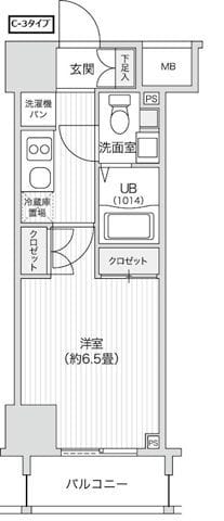 レジディア笹塚Ⅱ 0305
