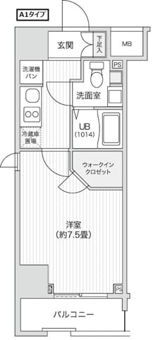 レジディア笹塚Ⅱ 1101
