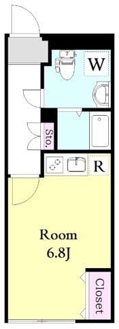 CASA F 107 間取り図