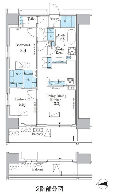 パークアクシス新宿百人町 229 間取り図