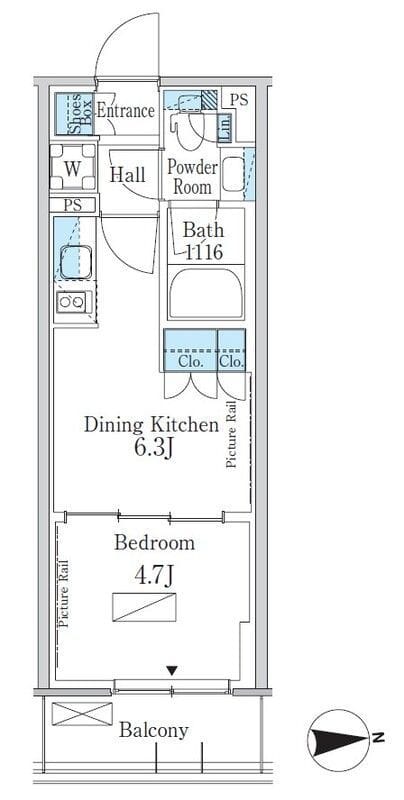 パークアクシス新宿百人町 434