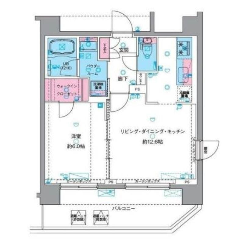 ジェノヴィア南千住Ⅵスカイガーデン 604