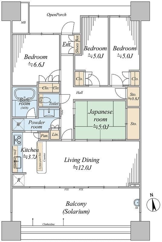 パークシティ柏の葉キャンパス一番街D棟の写真