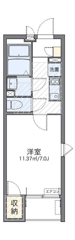 レオネクストグラシアス 101 間取り図