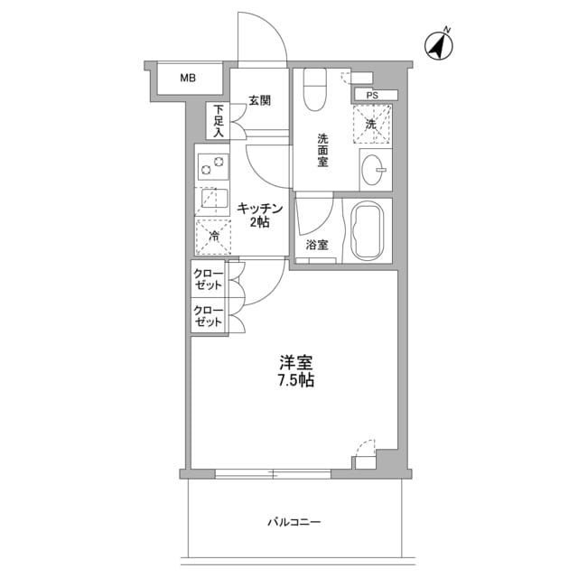 フレアージュ白金台 104