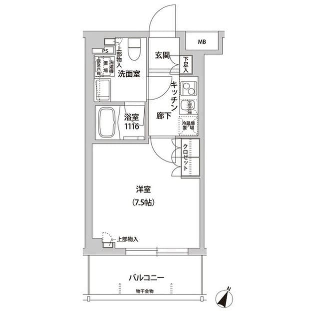フレアージュ白金台 304