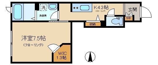 PureMaison南阿佐ヶ谷 102 間取り図