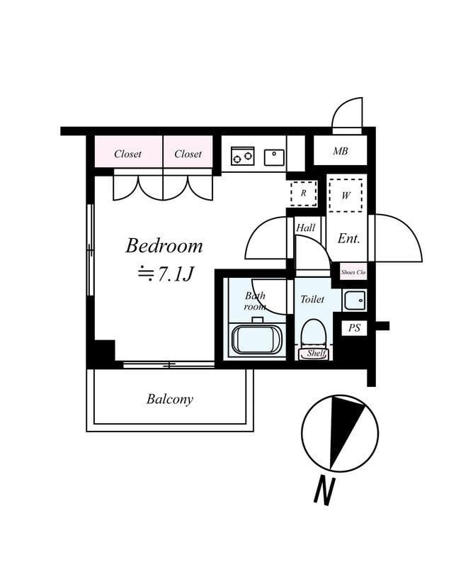 SIN−City板橋本町 205 間取り図