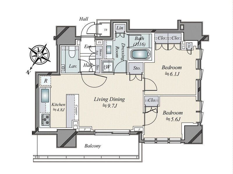 ザ・パークハウス高輪タワーの写真