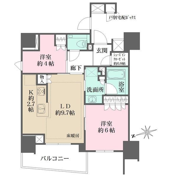ザ・パークハウス品川荏原中延 1205