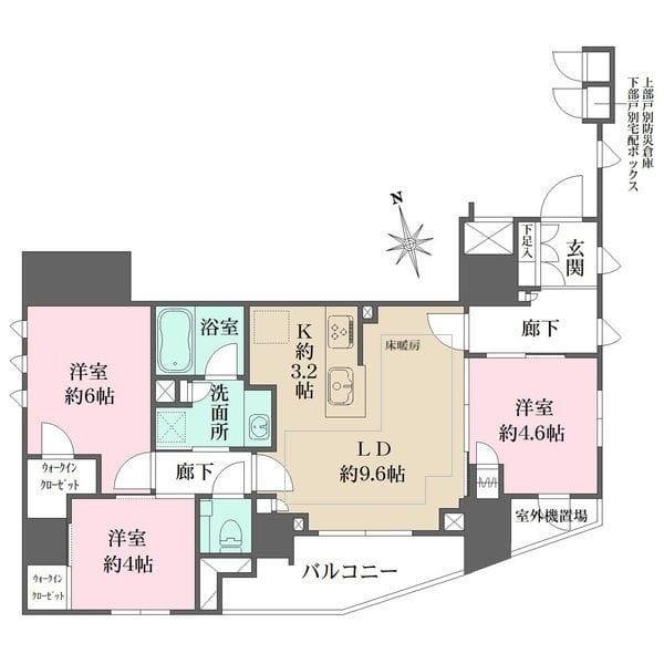 ザ・パークハウス品川荏原中延 801