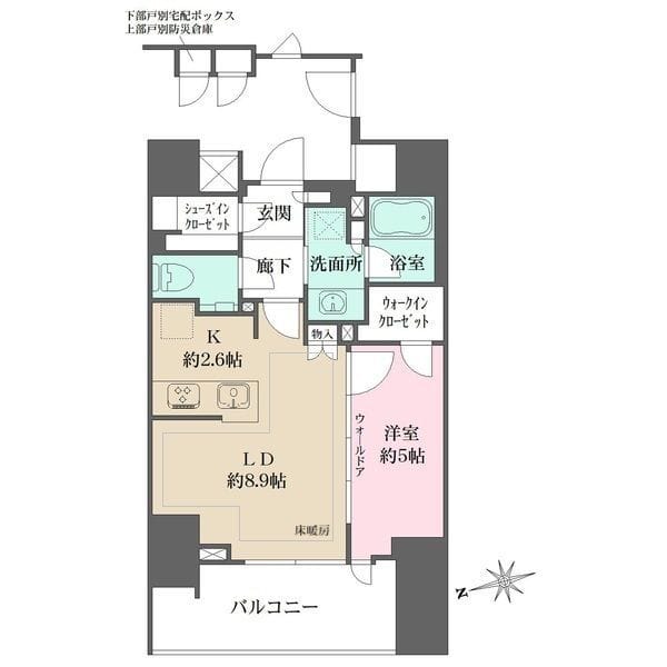 ザ・パークハウス品川荏原中延 802
