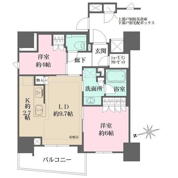 ザ・パークハウス品川荏原中延 805