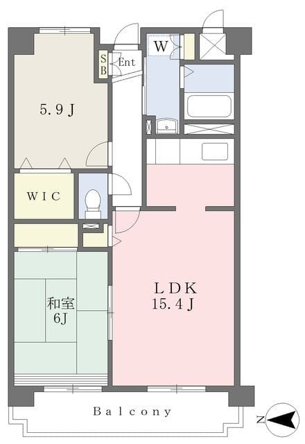 クレシェンド富士見台 502