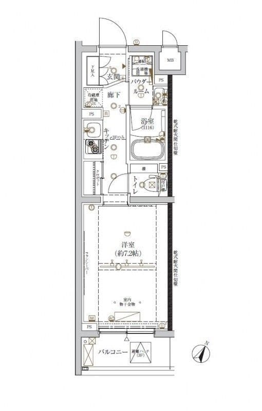 クレイシア新宿ノース 209