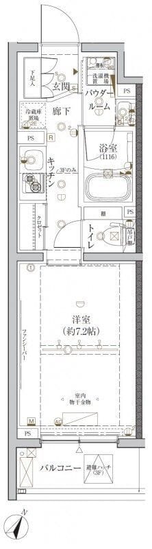 クレイシア新宿ノース 309