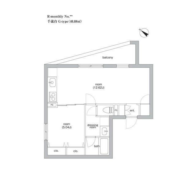 SIERRAGARDENS /新築・デザイナーズ・世田谷・安心快適設計 201 間取り図