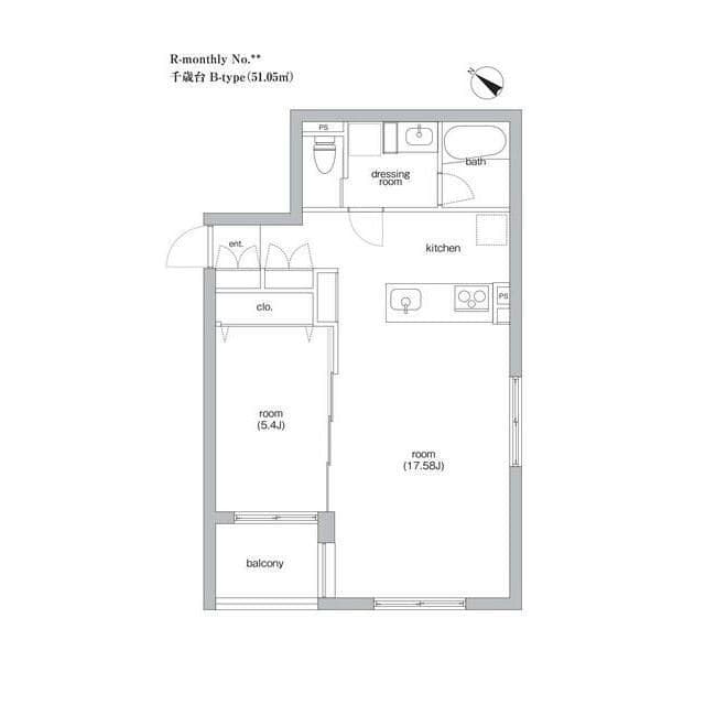 SIERRAGARDENS /新築・デザイナーズ・世田谷・安心快適設計 303 間取り図