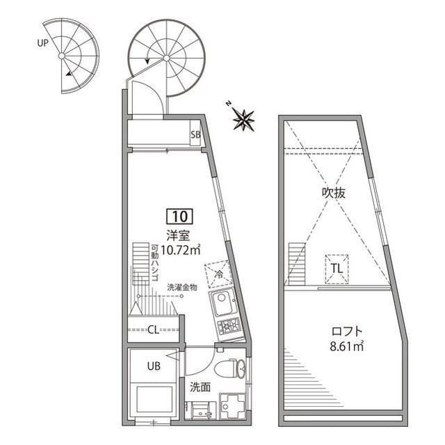 オギクボテラス 10 間取り図