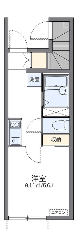 レオネクスト風花 104 間取り図