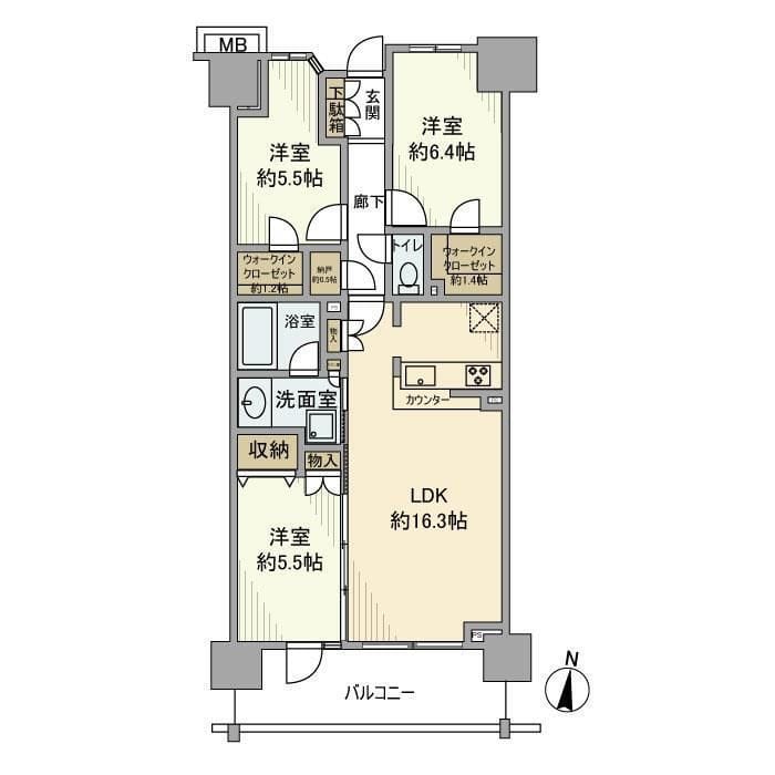 クレストシティ木場 616