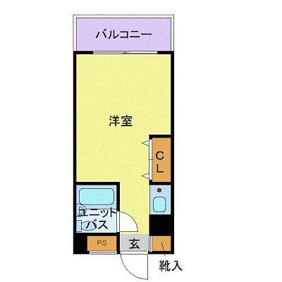 エルウイング板橋本町 403 間取り図