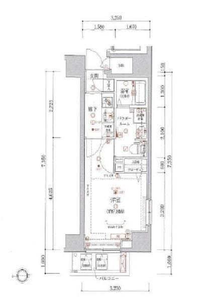 アルテシモラルゴ 1001 間取り図