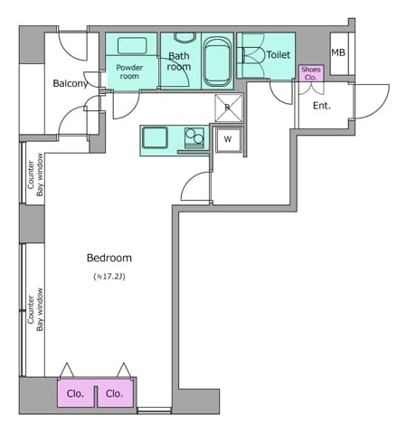 レジディアタワー麻布十番 0501