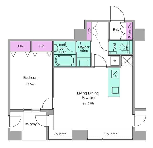 レジディアタワー麻布十番 0602
