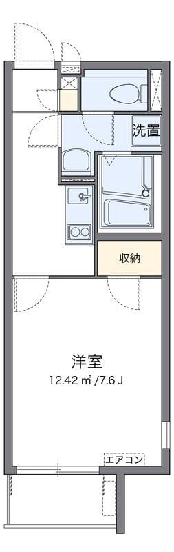 レオネクストカサ フェリス 101 間取り図
