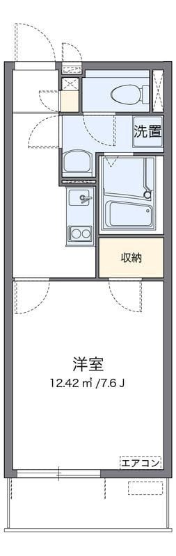 レオネクストカサ フェリス 103 間取り図