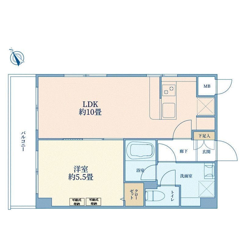 五反田永谷タウンプラザ 901 間取り図