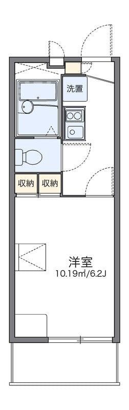 レオパレス要 202 間取り図