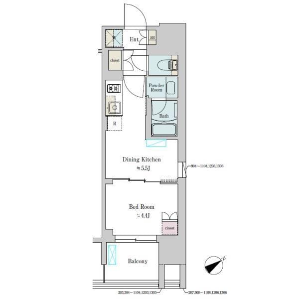 Brillia ist 大井町 308