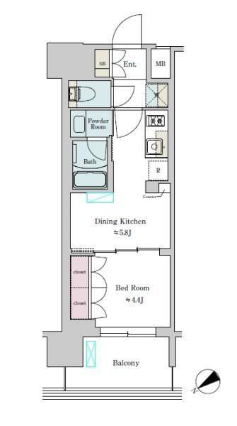 Brillia ist 大井町 803