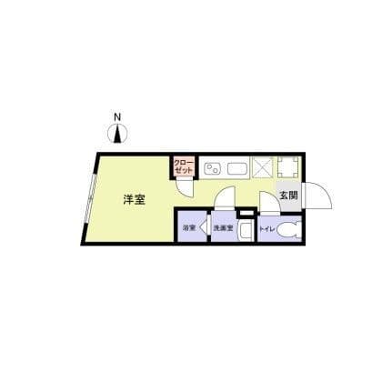 北新宿レーベル 103 間取り図
