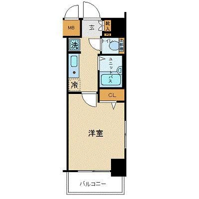 プレール代々木公園弐番館 903 間取り図