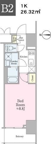 クロスレジデンス飯田橋 0201