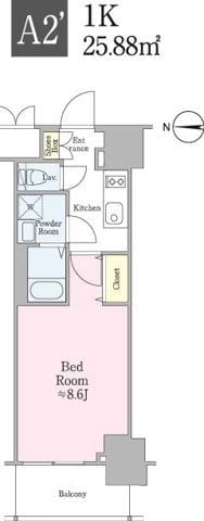 クロスレジデンス飯田橋 0203
