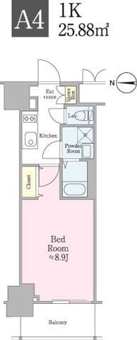 クロスレジデンス飯田橋 0504