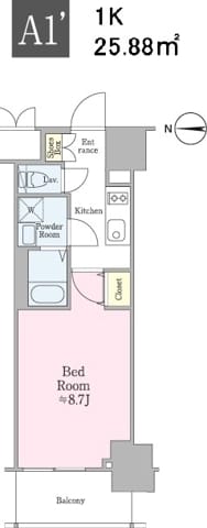 クロスレジデンス飯田橋 0705