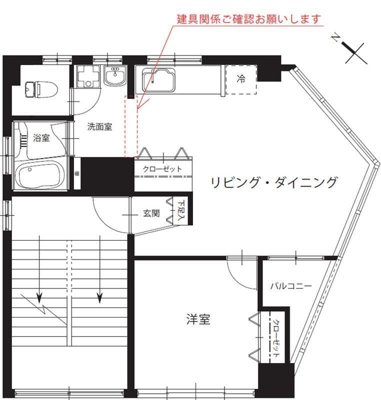 海老ビル 6 間取り図