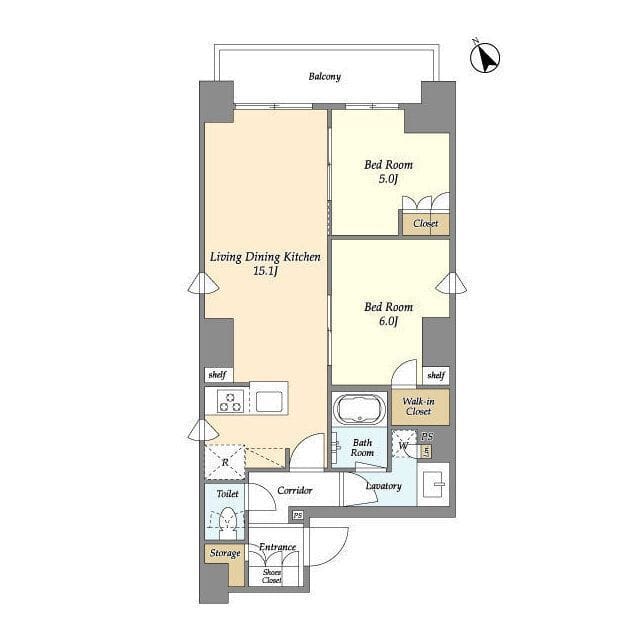 グランカーサ蔵前 1101