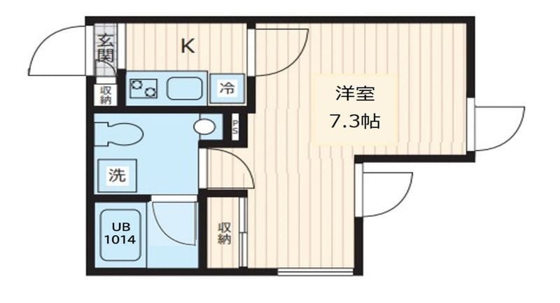 Fullea椎名町 302 間取り図