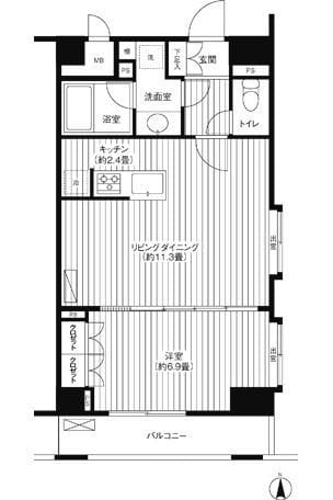 グランハイツ東新宿 505