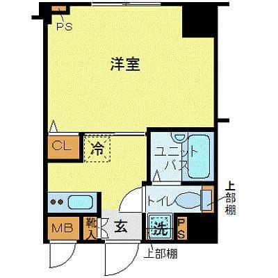 フェニックス川崎 502 間取り図
