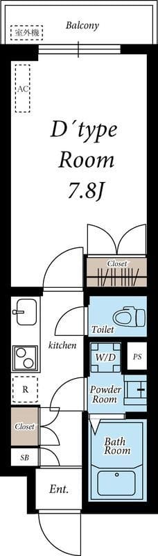 リブリ・K & W 上池台 203